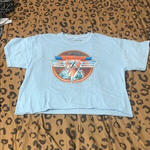 Light Blue Kids Graphic T-Shirt